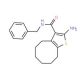 2-Amino-N-benzyl-4,5,6,7,8,9-hexahydrocycloocta-[b]thiophene-3-carboxamide - chemical structure image