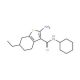 2-Amino-N-cyclohexyl-6-ethyl-4,5,6,7-tetrahydro-1-benzothiophene-3-carboxamide - chemical structure image