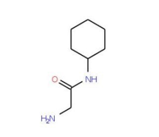 2-Amino-N-cyclohexyl-acetamide (CAS 16817-90-6) - chemical structure image