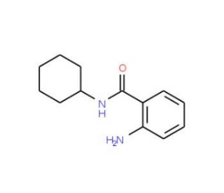 2-Amino-N-cyclohexylbenzamide (CAS 56814-11-0) - chemical structure image