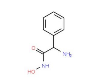 2-Amino-N-hydroxy-2-phenylacetamide (CAS 105985-16-8) - chemical structure image