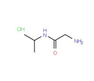 2-Amino-N-isopropyl-acetamide hydrochloride (CAS 614718-86-4) - chemical structure image