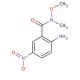 2-Amino-N-methoxy-N-methyl-5-nitrobenzamide (CAS 628300-35-6) - chemical structure image