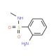 2-amino-N-methylbenzenesulfonamide (CAS 16288-77-0) - chemical structure image