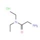 2-Amino-N,N-diethyl acetamide hydrochloride (CAS 108723-79-1) - chemical structure image