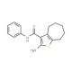 2-Amino-N-phenyl-5,6,7,8-tetrahydro-4H-cyclohepta[b]thiophene-3-carboxamide - chemical structure image