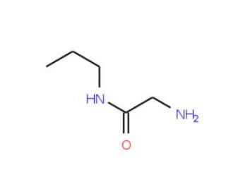 2-amino-N-propylacetamide (CAS 62029-81-6) - chemical structure image