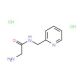 2-amino-N-(pyridin-2-ylmethyl)acetamide dihydrochloride - chemical structure image