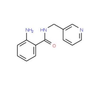 2-amino-N-(pyridin-3-ylmethyl)benzamide (CAS 1214-48-8) - chemical structure image