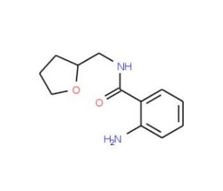 2-amino-N-(tetrahydrofuran-2-ylmethyl)benzamide (CAS 30646-49-2) - chemical structure image
