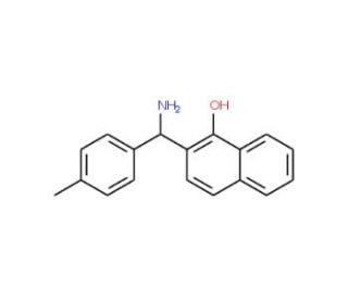 2-(Amino-p-tolyl-methyl)-naphthalen-1-ol (CAS 744197-44-2) - chemical structure image
