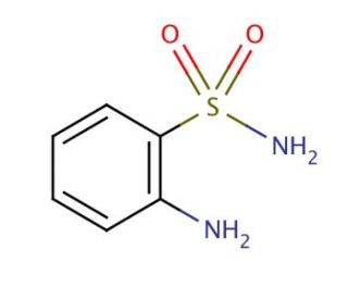 2-Aminobenzenesulfonamide (CAS 3306-62-5) - chemical structure image