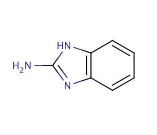 2-Aminobenzimidazole (CAS 934-32-7) - chemical structure image
