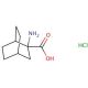 2-aminobicyclo[2.2.2]octane-2-carboxylic acid hydrochloride (CAS 55011-69-3) - chemical structure image