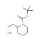 2-(Aminoethyl)-1-N-Boc-piperidine (CAS 239482-98-5) - chemical structure image