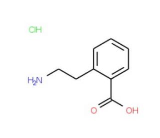 2-(Aminoethyl)-benzoic acid HCl (CAS 102879-42-5) - chemical structure image