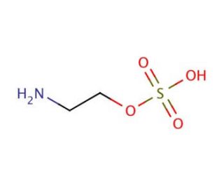 2-Aminoethyl hydrogen sulfate (CAS 926-39-6) - chemical structure image