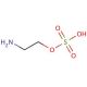 2-Aminoethyl hydrogen sulfate (CAS 926-39-6) - chemical structure image