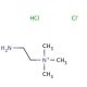 (2-Aminoethyl)trimethylammonium chloride hydrochloride (CAS 3399-67-5) - chemical structure image