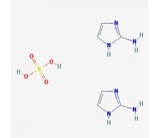 2-Aminoimidazole Sulfate (CAS 1450-93-7) - chemical structure image