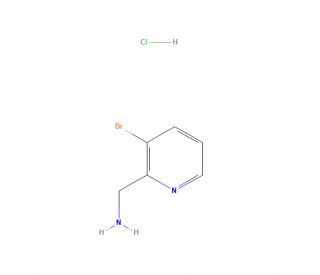 2-(Aminomethyl)-3-bromopyridine hydrochloride (CAS 1052271-58-5) - chemical structure image