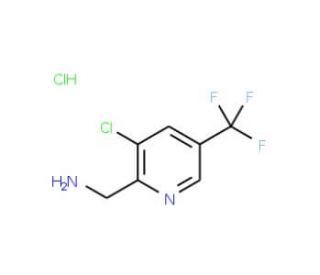 2-Aminomethyl-3-chloro-5-(trifluoromethyl)pyridine (CAS 175277-74-4) - chemical structure image