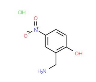 2-(aminomethyl)-4-nitrophenol hydrochloride (CAS 113186-97-3) - chemical structure image