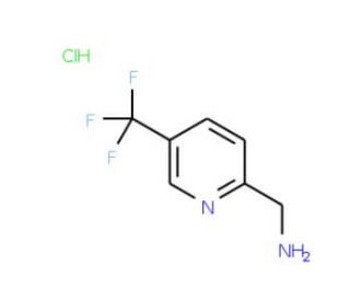 2-Aminomethyl-5-(trifluoromethyl)pyridine (CAS 164341-39-3) - chemical structure image