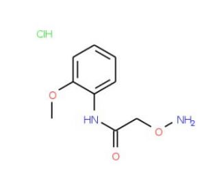 2-(Aminooxy)-N-(2-methoxyphenyl)acetamidehydrochloride - chemical structure image