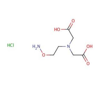 2-Aminooxyethyliminodiacetic Acid Hydrochloride (CAS 156491-84-8) - chemical structure image