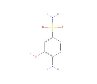 2-Aminophenol-4-sulfonyl amide (CAS 3588-76-9) - chemical structure image