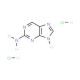 2-Aminopurine Dihydrochloride (CAS 76124-64-6) - chemical structure image