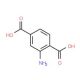 2-Aminoterephthalic acid (CAS 10312-55-7) - chemical structure image