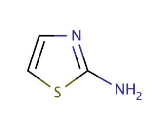 2-Aminothiazol (CAS 96-50-4) - chemical structure image