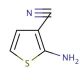 2-Aminothiophene-3-carbonitrile (CAS 4651-82-5) - chemical structure image