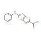 2-anilinothieno[2,3-d][1,3]thiazole-5-carboxylic acid - chemical structure image
