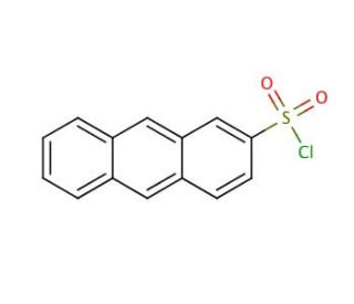 2-Anthracenesulfonyl chloride (CAS 17407-98-6) - chemical structure image