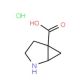 2-azabicyclo[3.1.0]hexane-5-carboxylic acid hydrochloride - chemical structure image