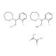 2-Azepan-1-yl-2-(2-chloro-phenyl)-ethylaminehemioxalate - chemical structure image