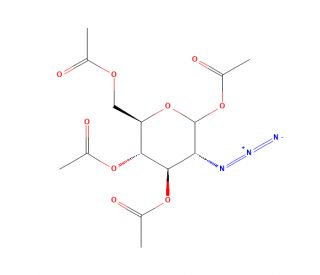2-Azido-2-deoxy-D-glucopyranose 1,3,4,6-Tetraacetate (CAS 171032-74-9) - chemical structure image