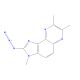 2-Azido-3,7,8-trimethyl-3H-imidazo[4,5-f]quinoxaline (CAS 210100-59-7) - chemical structure image