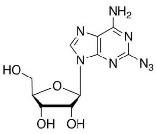 2-Azido Adenosine (CAS 59587-07-4) - chemical structure image