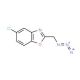 2-(Azidomethyl)-5-chloro-1,3-benzoxazole - chemical structure image