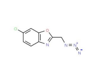 2-(Azidomethyl)-6-chloro-1,3-benzoxazole - chemical structure image