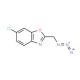 2-(Azidomethyl)-6-chloro-1,3-benzoxazole - chemical structure image