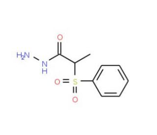2-(Benzenesulfonyl)propionic acid hydrazide - chemical structure image