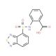 2-(Benzo[1,2,5]thiadiazole-4-sulfonylamino)-benzoic acid - chemical structure image
