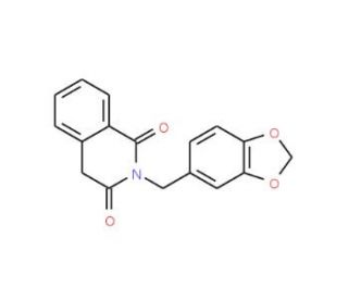 2-Benzo[1,3]dioxol-5-ylmethyl-4H-isoquinoline-1,3-dione - chemical structure image