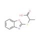 2-(Benzooxazol-2-ylsulfanyl)-propionic acid - chemical structure image