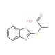 2-(Benzothiazol-2-ylsulfanyl)propionic acid (CAS 3383-66-2) - chemical structure image